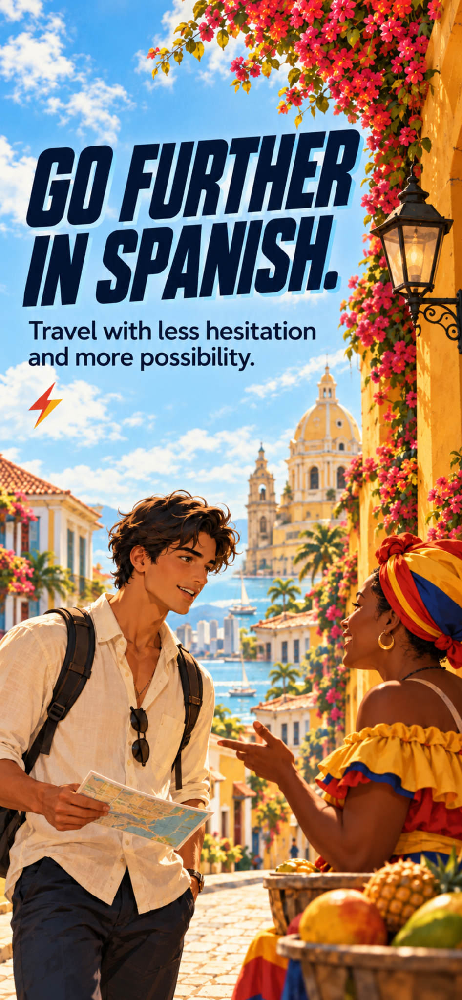 Spanish Maxxing travel lesson preview